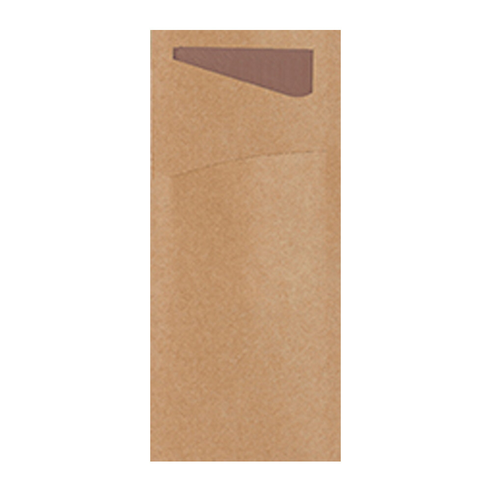 Duni - Serviettentaschen Sacchetto eco brown - chestnut Duni - Serviettentaschen Sacchetto eco brown - chestnut