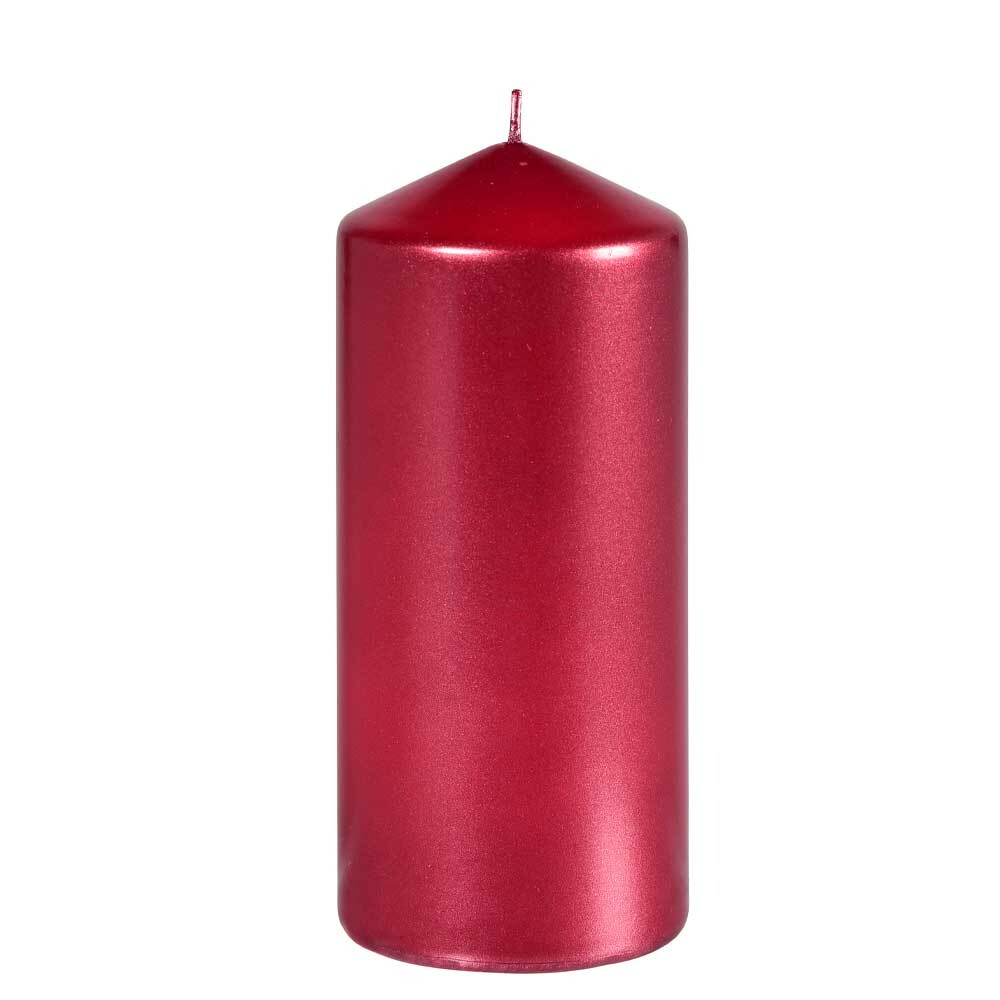 Duni Stumpenkerzen 150 x 70 mm rot metalic Duni Stumpenkerzen 150 x 70 mm rot metalic
