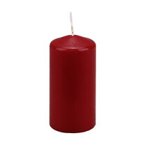 Duni Stumpenkerzen rund gerade Form 100 x 50 mm Bordeaux Duni Stumpenkerzen rund gerade Form 100 x 50 mm Bordeaux
