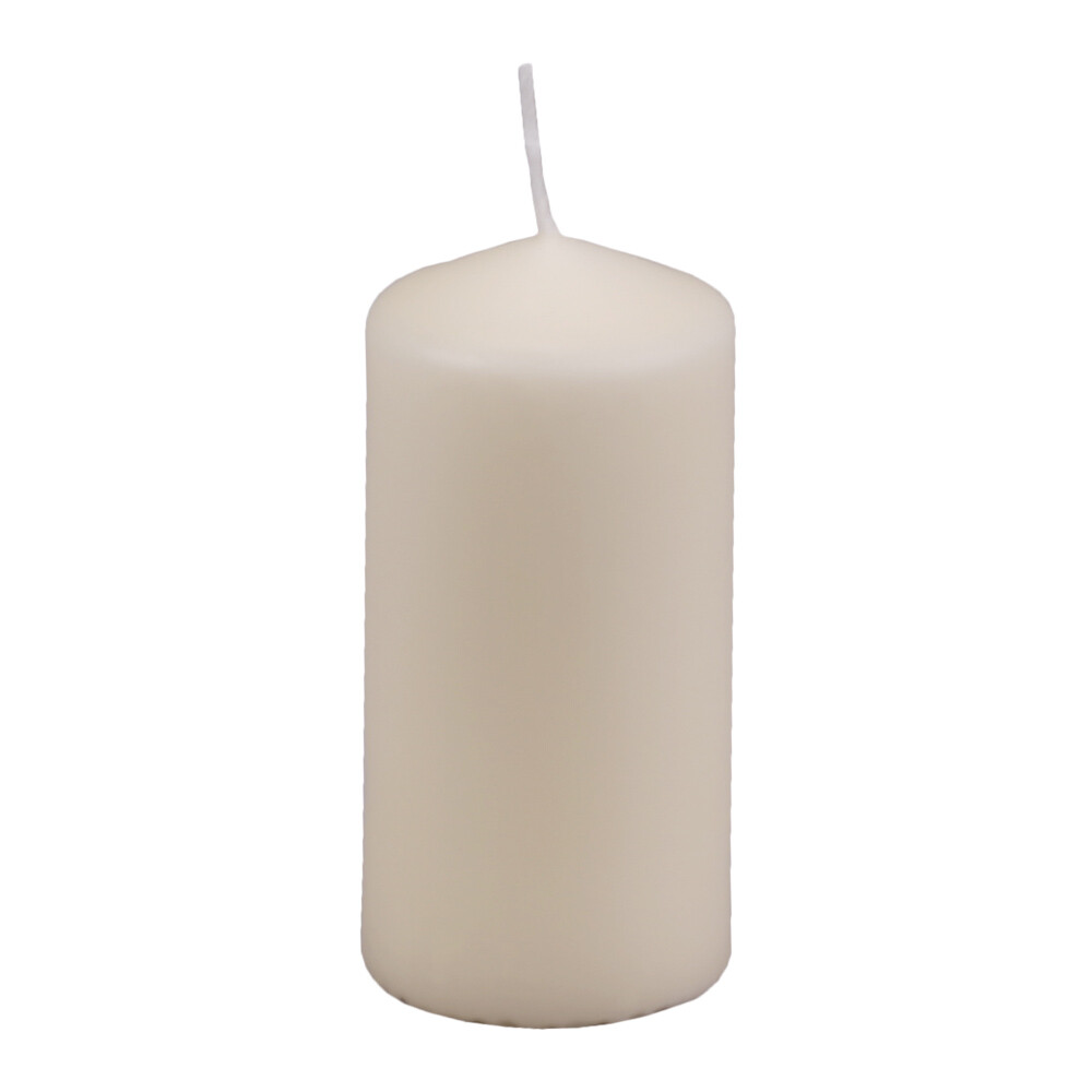 Duni Stumpenkerzen rund gerade Form 100 x 50 mm Cream Duni Stumpenkerzen rund gerade Form 100 x 50 mm Cream
