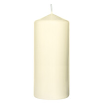 Duni Stumpenkerzen rund gerade Form 150 x 80 mm Cream Duni Stumpenkerzen rund gerade Form 150 x 80 mm Cream