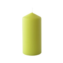 Duni - Stumpenkerzen rund matt Kiwi Duni - Stumpenkerzen rund matt Kiwi