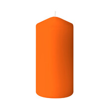 Duni - Stumpenkerzen rund matt Sun Orange Duni - Stumpenkerzen rund matt Sun Orange