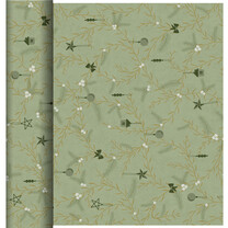 Duni Tischläufer Bio Dunicel Tete-a-Tete Noel Pistachio Duni Tischläufer Bio Dunicel Tete-a-Tete Noel Pistachio