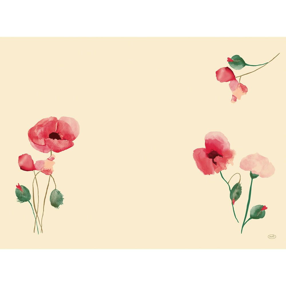Duni - Tischset Bio Dunicel Poppy Charm Duni - Tischset Bio Dunicel Poppy Charm