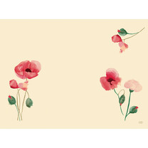 Duni - Tischset Bio Dunicel Poppy Charm Duni - Tischset Bio Dunicel Poppy Charm
