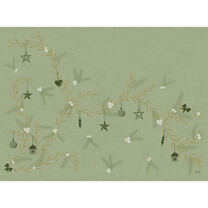 Duni Tischsets Bio Dunicel Noel Pistachio