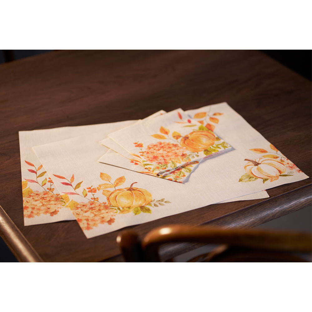 Duni Tischsets Dunicel Herbst Spicy Pumpkin 211496
