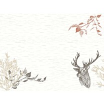Duni Tischsets Dunicel Herbst Wood Deer Duni Tischsets Dunicel Herbst Wood Deer