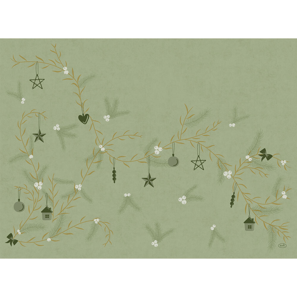 Duni Tischsets Dunicel Noel Pistachio
