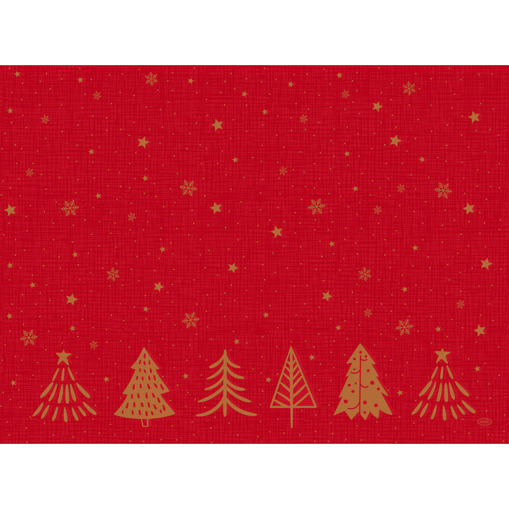 Duni Tischsets Dunicel Shimmer Trees