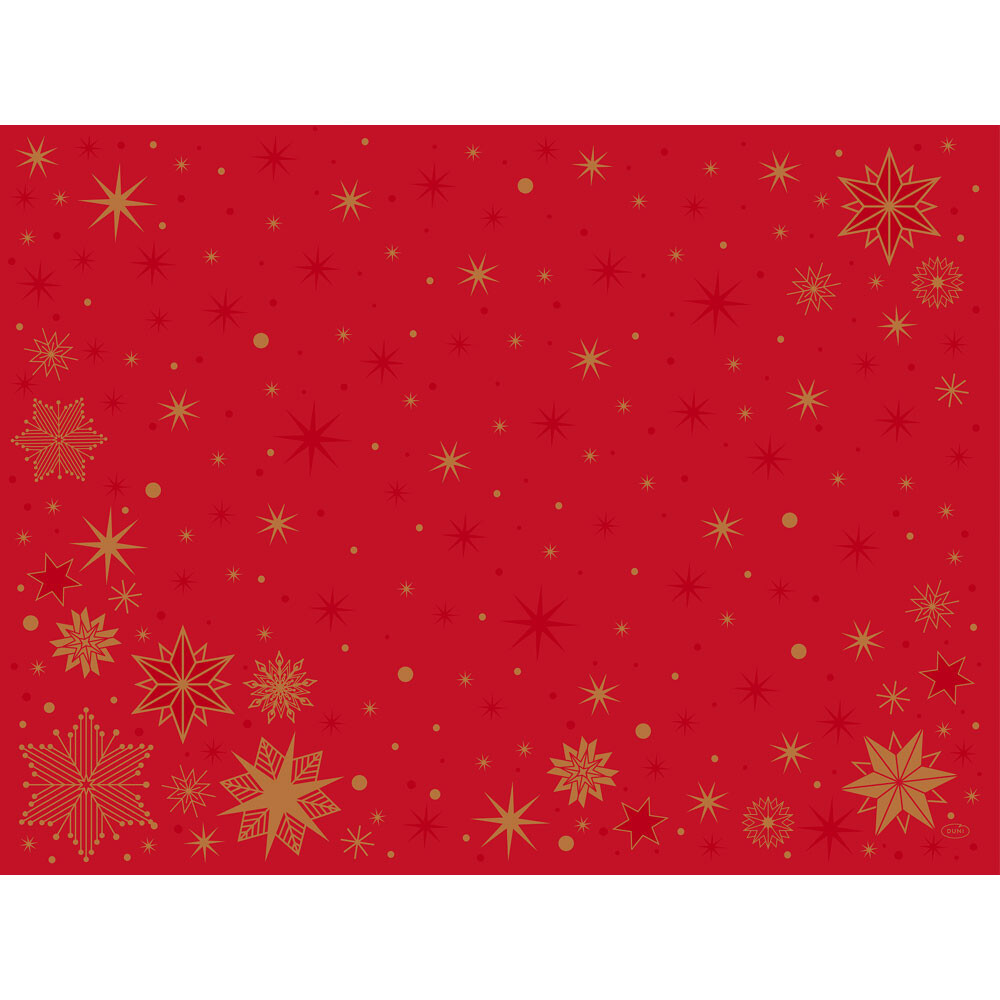 Duni Tischsets Dunicel Stargazing Red
