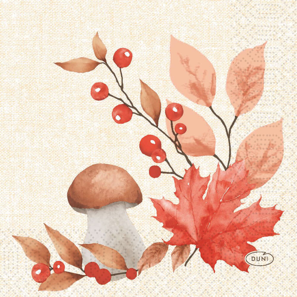 Duni Zelltuch-Servietten - 24 x 24 cm Woodland Duni Zelltuch-Servietten - 24 x 24 cm Woodland