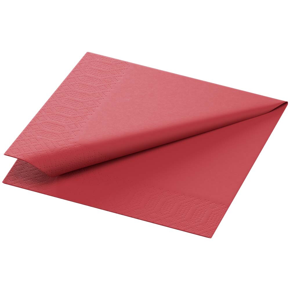 Duni Zelltuch-Servietten 3-lagig 24 x 24 cm Bordeaux Duni Zelltuch-Servietten 3-lagig 24 x 24 cm Bordeaux