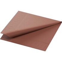 Duni Zelltuch-Servietten 3-lagig 24 x 24 cm Chestnut Duni Zelltuch-Servietten 3-lagig 24 x 24 cm Chestnut