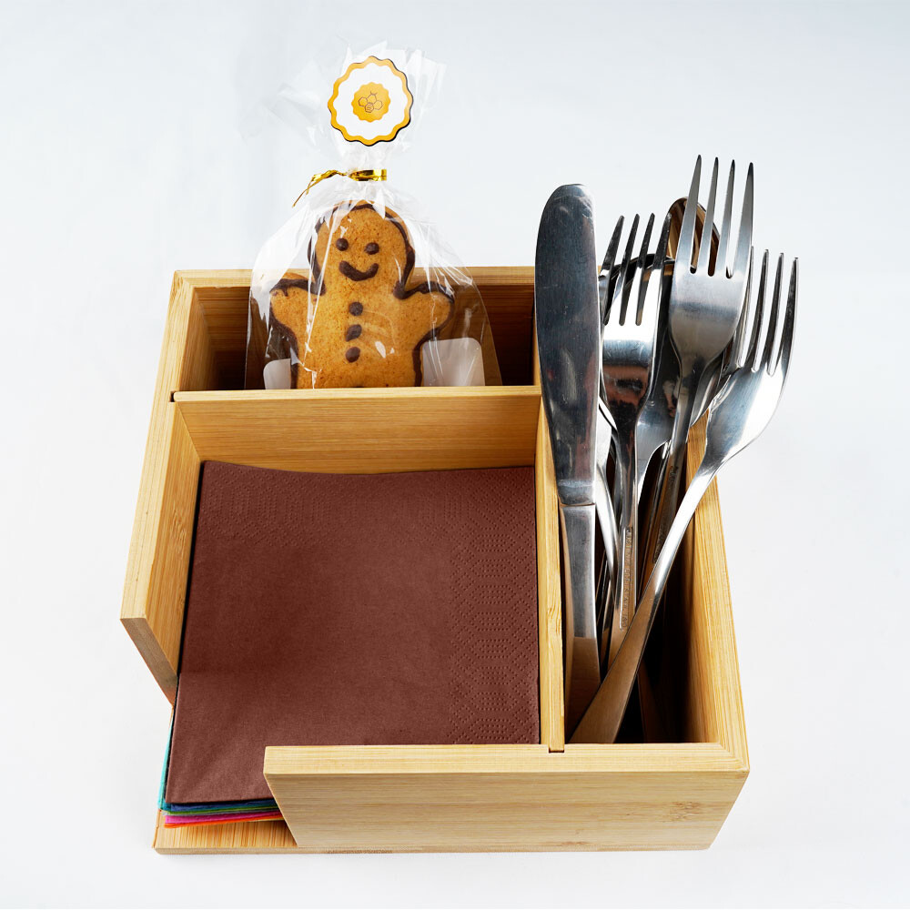 Duni Zelltuch-Servietten 3-lagig 24 x 24 cm Chestnut Duni Zelltuch-Servietten 3-lagig 24 x 24 cm Chestnut