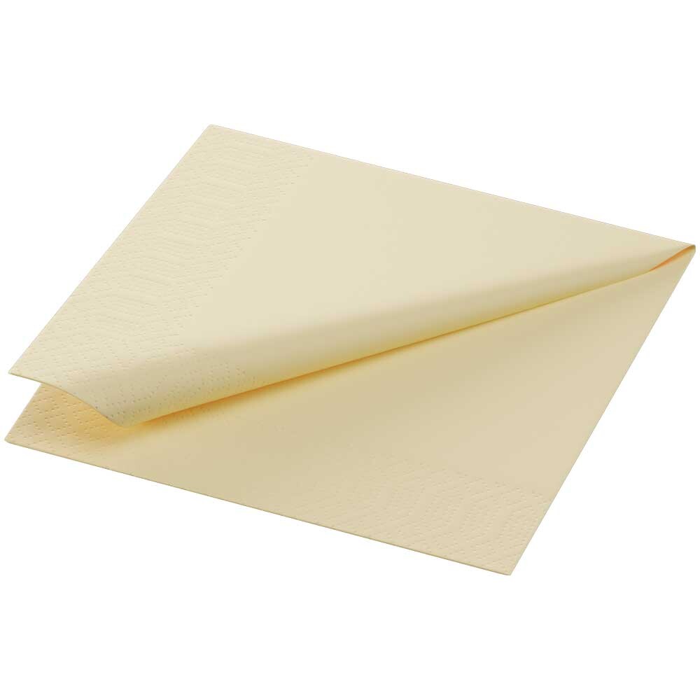 Duni Zelltuch-Servietten 3-lagig 24 x 24 cm Cream Duni Zelltuch-Servietten 3-lagig 24 x 24 cm Cream