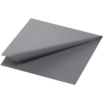 Duni Zelltuch-Servietten 3-lagig 24 x 24 cm Granite Grey Duni Zelltuch-Servietten 3-lagig 24 x 24 cm Granite Grey
