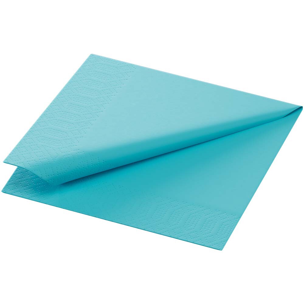 Duni Zelltuch-Servietten 3-lagig – 33 X 33 Cm, 1/4 Falz, Honey-Farbe, 250 Stück