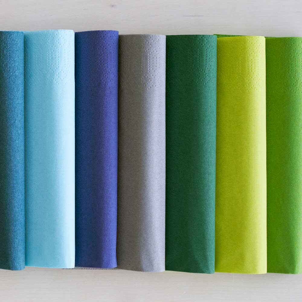 Duni Zelltuch-Servietten 33 x 33 cm 1-4 Falz 50er Pack Kiwi