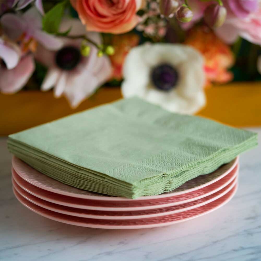 Duni Zelltuch-Servietten 33 x 33 cm 1-4 Falz 50er Pack pistachio green Duni Zelltuch-Servietten 33 x 33 cm 1-4 Falz 50er Pack pistachio green