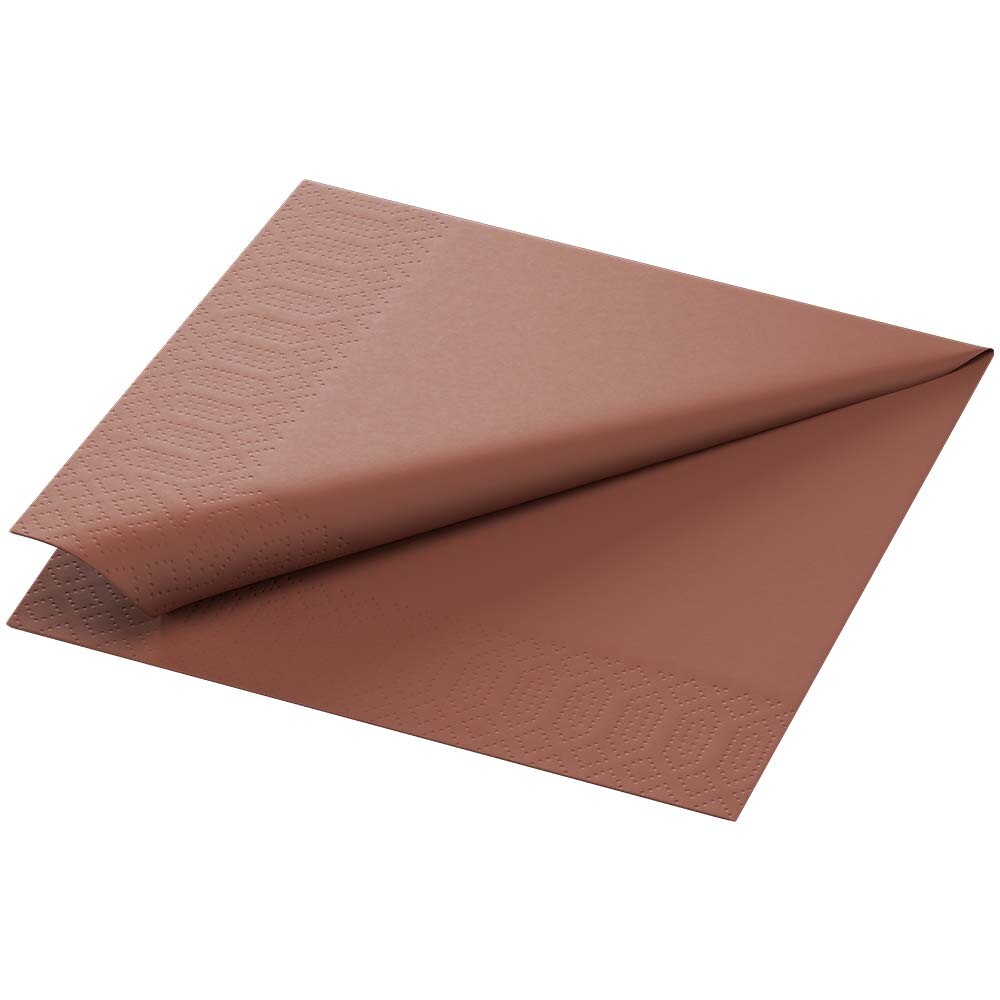 Duni Zelltuch-Servietten 33 x 33 cm 1-4 Falz Chestnut Duni Zelltuch-Servietten 33 x 33 cm 1-4 Falz Chestnut