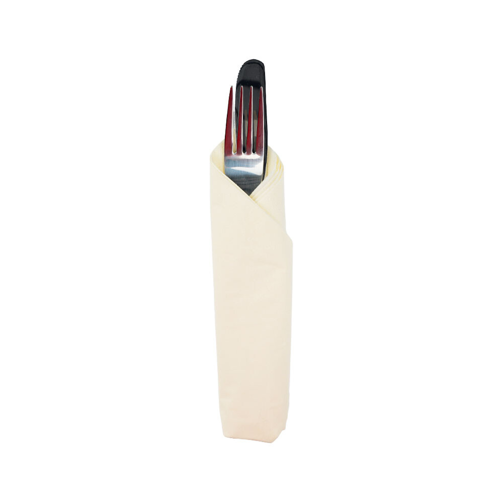 Duni Zelltuch-Servietten 33 x 33 cm 1-4 Falz Cream Duni Zelltuch-Servietten 33 x 33 cm 1-4 Falz Cream
