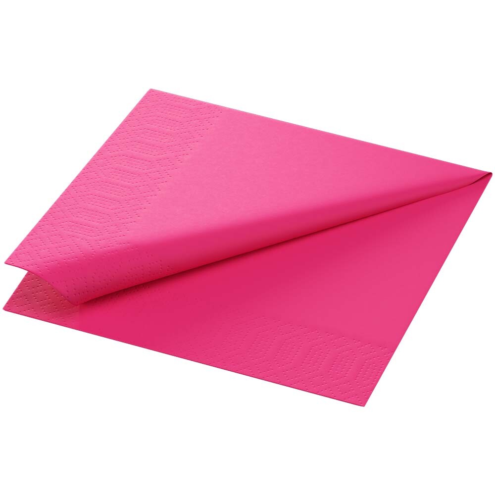 Duni Zelltuch-Servietten 33 x 33 cm 1-4 Falz Fuchsia Duni Zelltuch-Servietten 33 x 33 cm 1-4 Falz Fuchsia