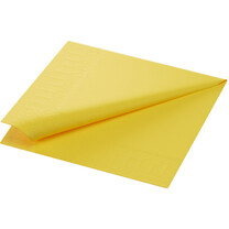 Duni Zelltuch-Servietten 33 x 33 cm 1-4 Falz Gelb Duni Zelltuch-Servietten 33 x 33 cm 1-4 Falz Gelb