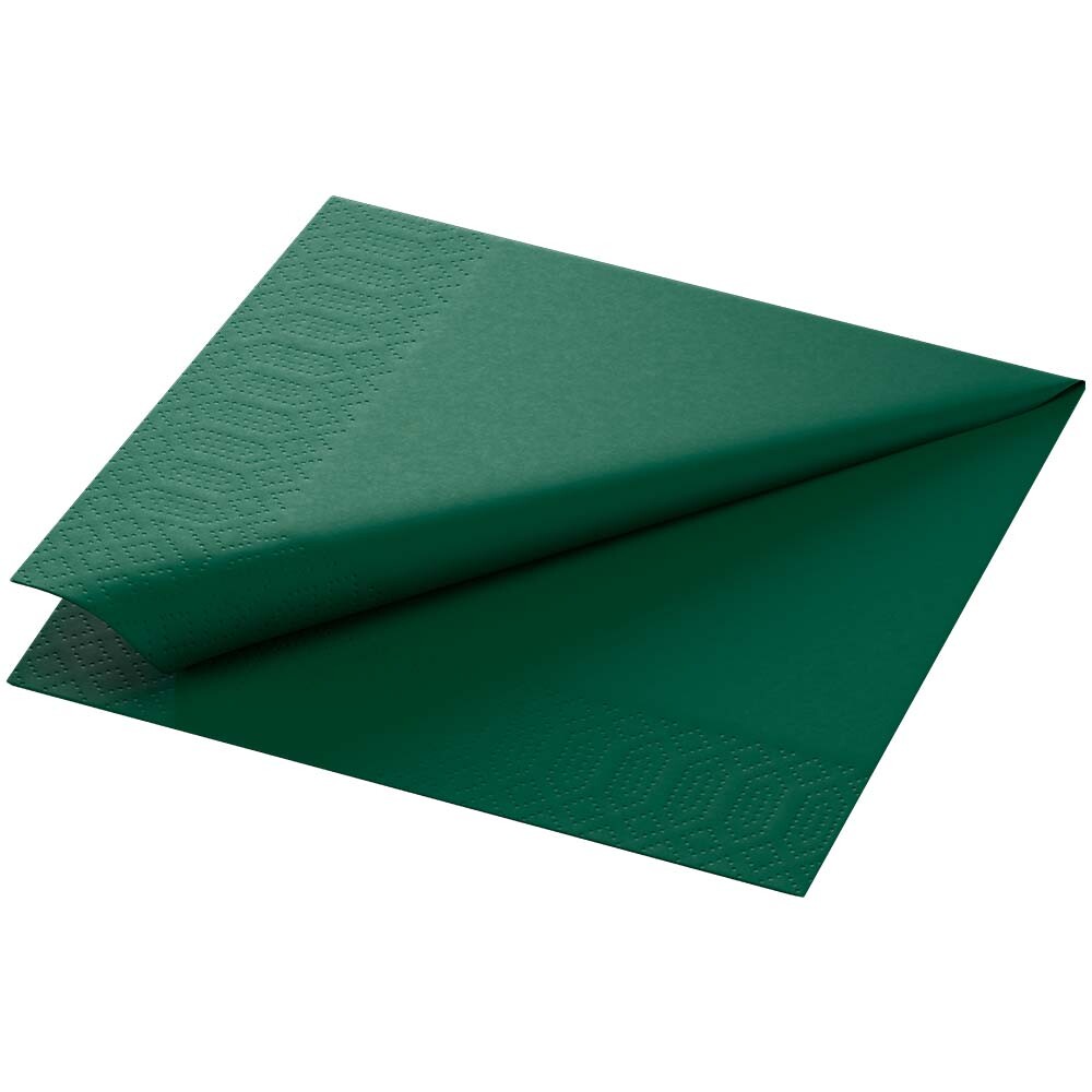 Duni Zelltuch-Servietten 33 x 33 cm 1-4 Falz Jägergrün Duni Zelltuch-Servietten 33 x 33 cm 1-4 Falz Jägergrün