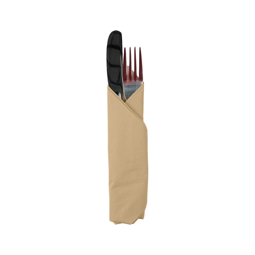 Duni Zelltuch-Servietten 33 x 33 cm 1-4 Falz natural brown Duni Zelltuch-Servietten 33 x 33 cm 1-4 Falz natural brown