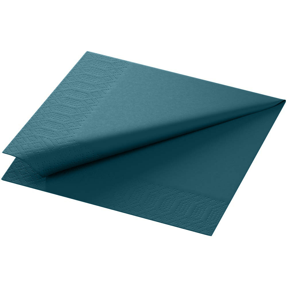 Duni Zelltuch-Servietten 33 x 33 cm 1-4 Falz Ocean Teal Duni Zelltuch-Servietten 33 x 33 cm 1-4 Falz Ocean Teal
