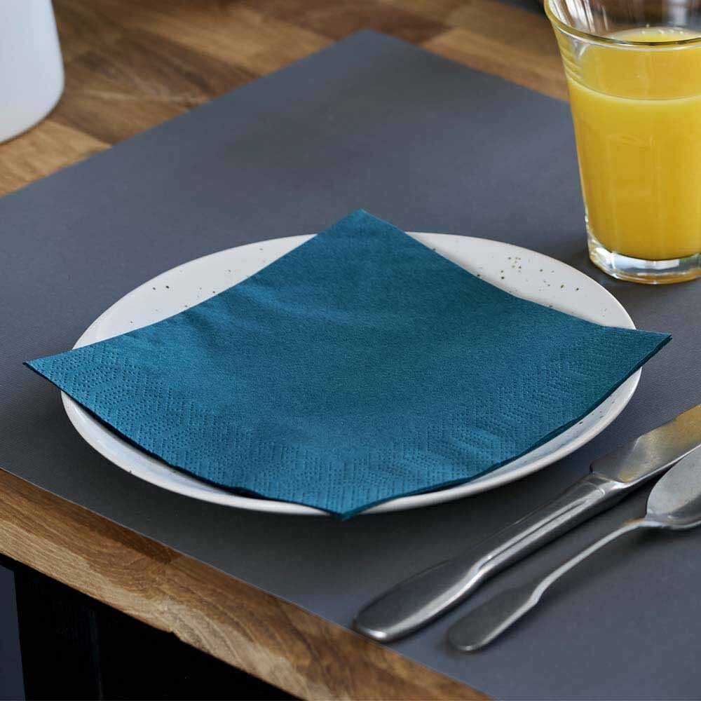 Duni Zelltuch-Servietten 33 x 33 cm 1-4 Falz Ocean Teal Duni Zelltuch-Servietten 33 x 33 cm 1-4 Falz Ocean Teal