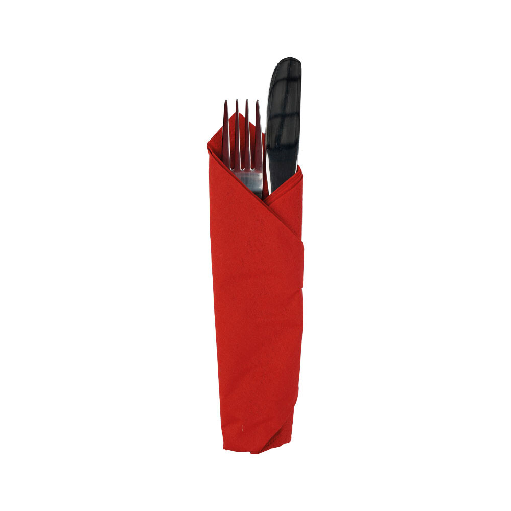 Duni Zelltuch-Servietten 33 x 33 cm 1-4 Falz Rot Duni Zelltuch-Servietten 33 x 33 cm 1-4 Falz Rot
