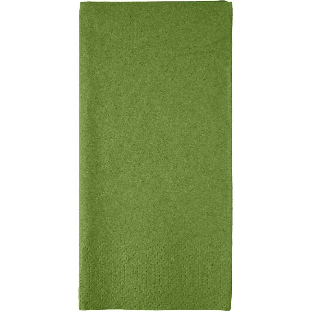 Duni Zelltuch-Servietten 33 x 33 cm 1/8 Buchfalz Leaf Green