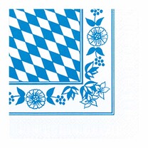 Duni Zelltuch-Servietten 33 x 33 cm Bayrische Raute Duni Zelltuch-Servietten 33 x 33 cm Bayrische Raute