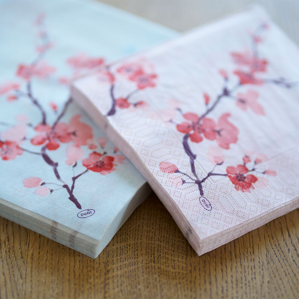 Duni Zelltuch-Servietten 33 x 33 cm Cherry Breeze rosa 50er Pack Duni Zelltuch-Servietten 33 x 33 cm Cherry Breeze rosa 50er Pack