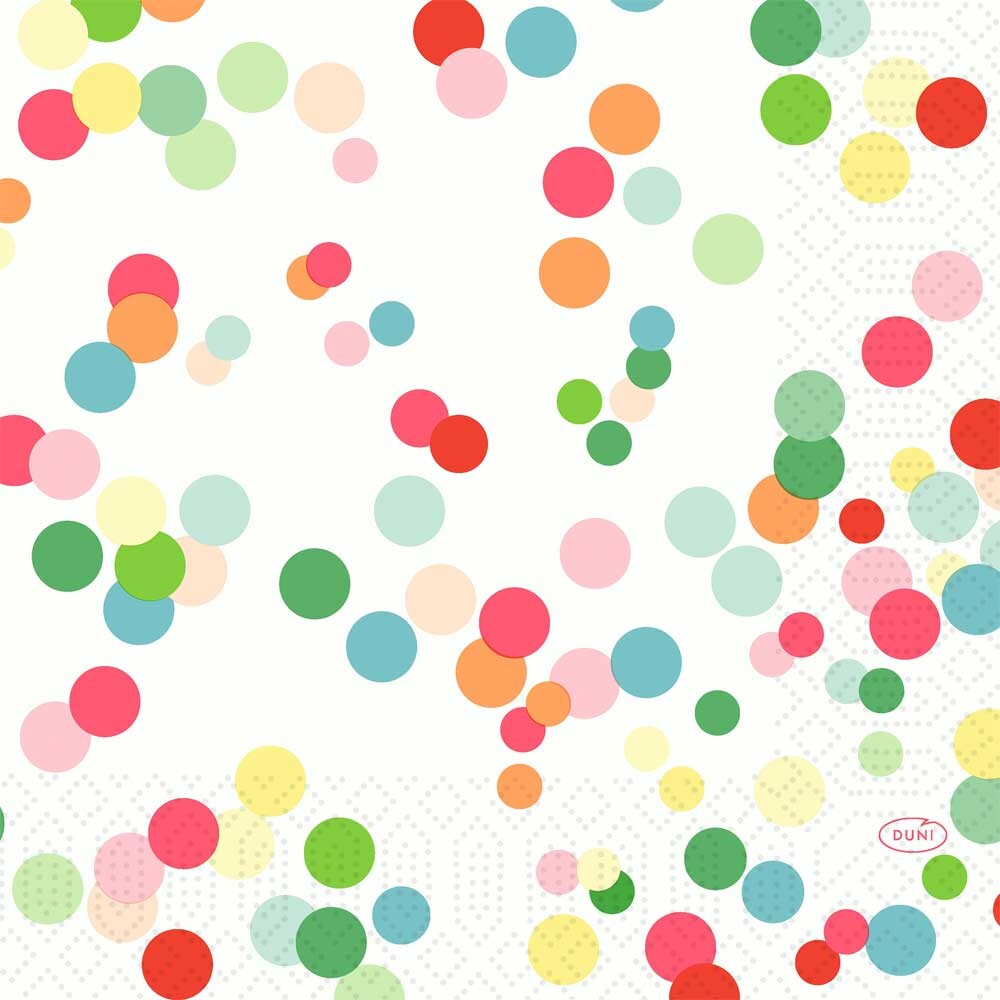 Duni Zelltuch-Servietten 33 x 33 cm Happy Bubbles Duni Zelltuch-Servietten 33 x 33 cm Happy Bubbles