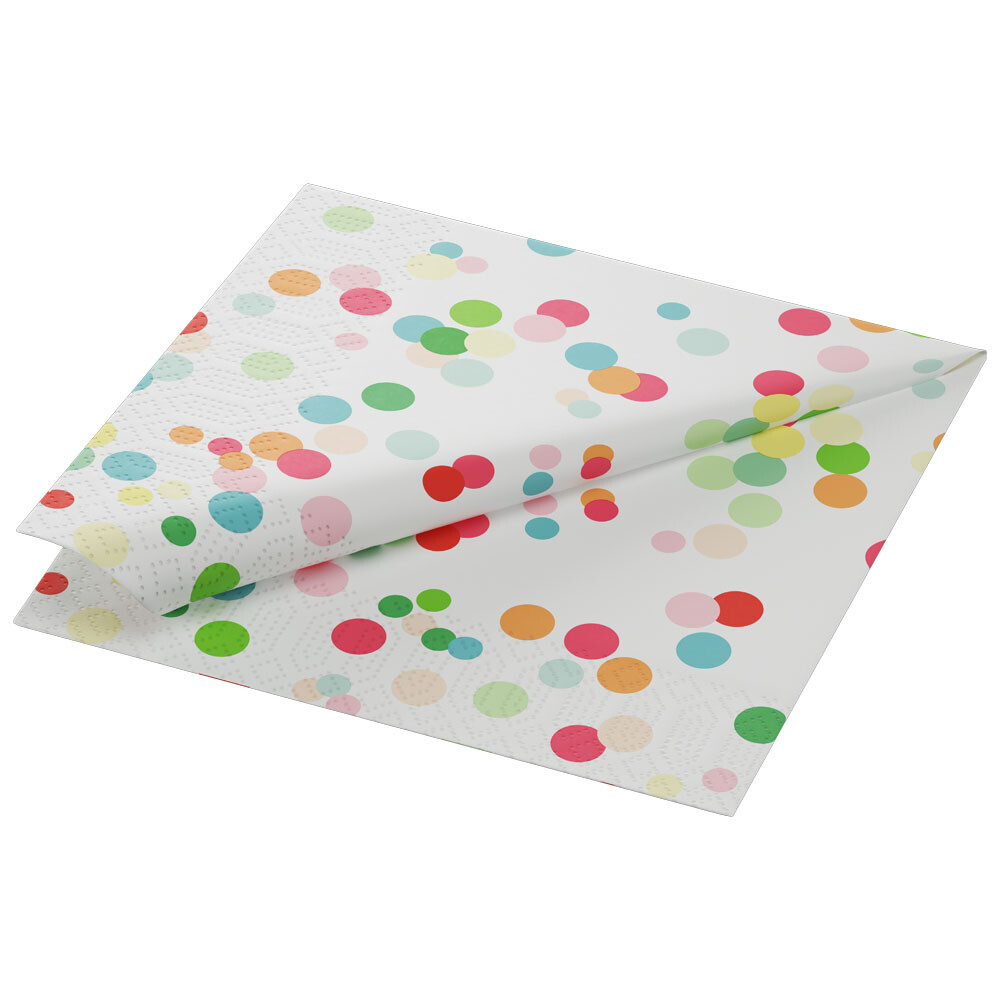 Duni Zelltuch-Servietten 33 x 33 cm Happy Bubbles Duni Zelltuch-Servietten 33 x 33 cm Happy Bubbles