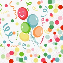 Duni Zelltuch-Servietten 33 x 33 cm Happy Bubbles Baloon Duni Zelltuch-Servietten 33 x 33 cm Happy Bubbles Baloon