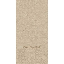 Duni Zelltuch-Servietten 33 x 33 cm I'm recycled Duni Zelltuch-Servietten 33 x 33 cm I'm recycled