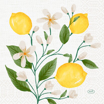 Duni Zelltuch-Servietten 33 x 33 cm Lemon Fiesta Duni Zelltuch-Servietten 33 x 33 cm Lemon Fiesta