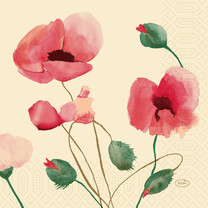 Duni Zelltuch-Servietten 33 x 33 cm Poppy Charm Duni Zelltuch-Servietten 33 x 33 cm Poppy Charm