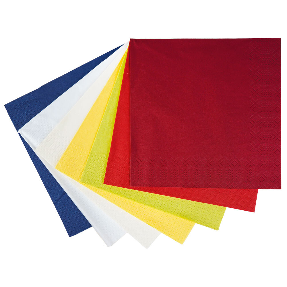 Duni Zelltuch-Servietten 33 x 33 cm Rot Duni Zelltuch-Servietten 33 x 33 cm Rot