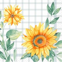 Duni Zelltuch-Servietten - 33 x 33 cm Sunflower Day 500 Stück Duni Zelltuch-Servietten - 33 x 33 cm Sunflower Day 500 Stück