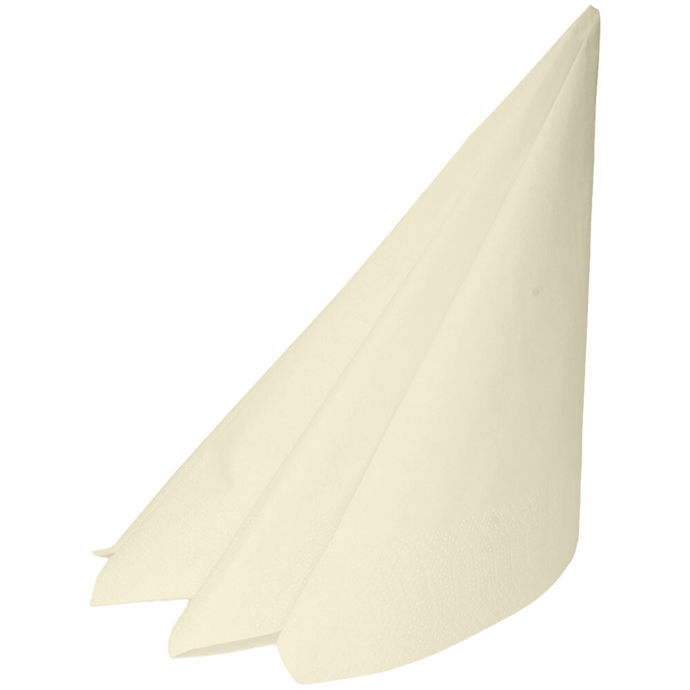 Duni Zelltuch-Servietten 40 x 40 cm 1-4 Falz 3-lagig Cream Duni Zelltuch-Servietten 40 x 40 cm 1-4 Falz 3-lagig Cream
