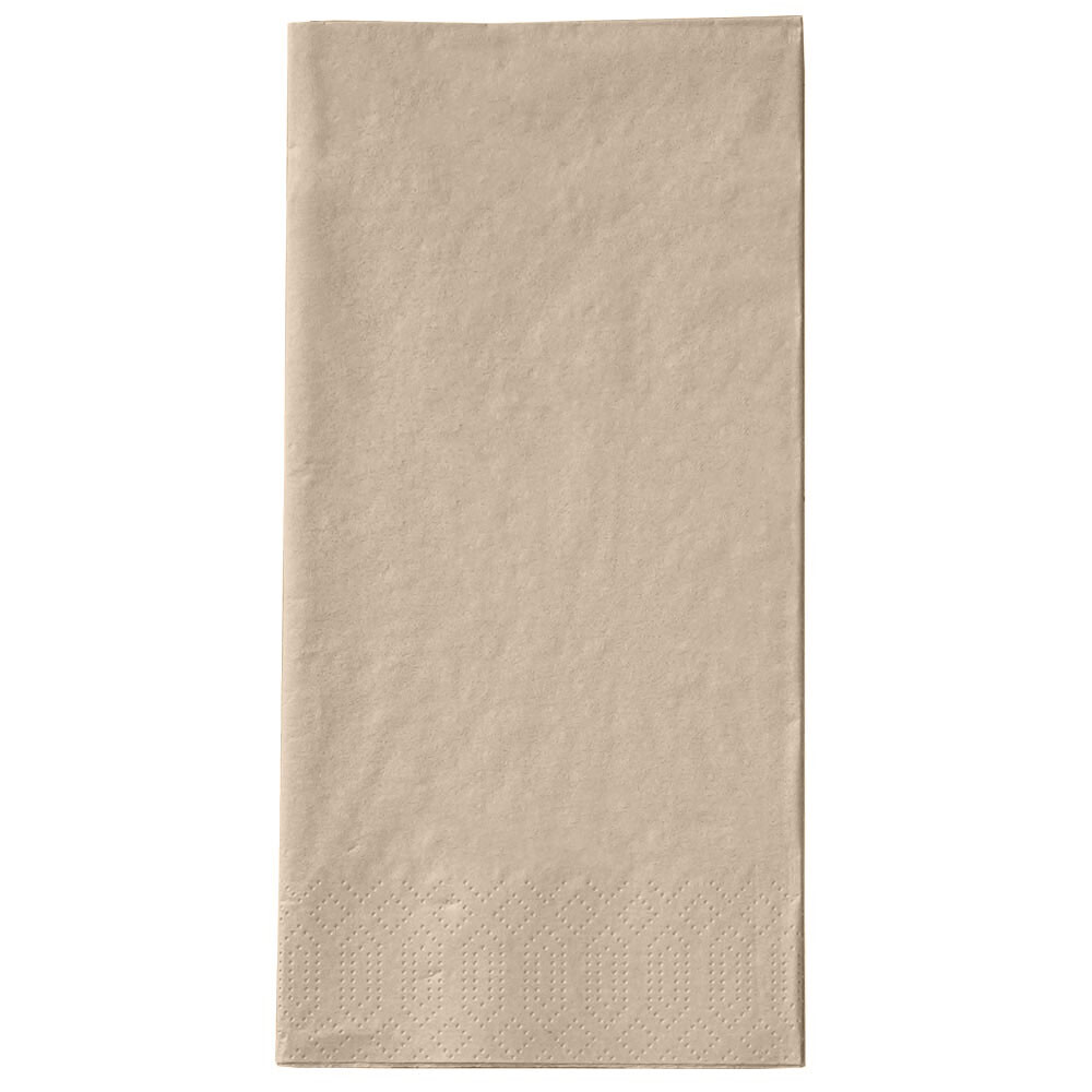Duni Zelltuch-Servietten 40 x 40 cm 1-8 Buchfalz natural brown Duni Zelltuch-Servietten 40 x 40 cm 1-8 Buchfalz natural brown