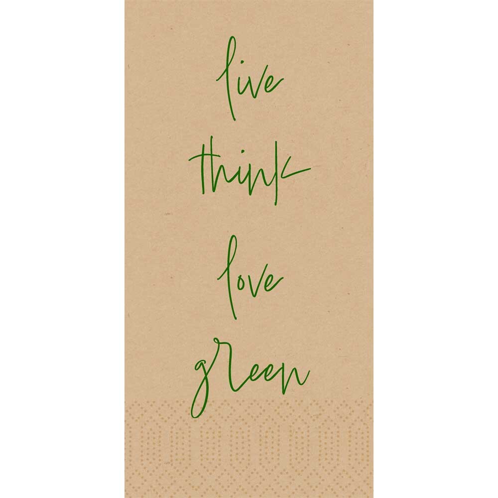 Duni Zelltuch-Servietten 40 x 40 cm 1-8 Falz Love Green