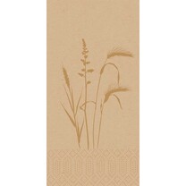 Duni Zelltuch-Servietten 40 x 40 cm 1-8 Falz Meadow Natural