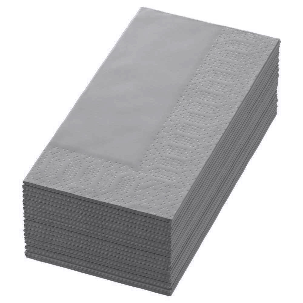 Duni Zelltuch-Servietten 40 x 40 cm 1-8 Buchfalz Granite Grey Duni Zelltuch-Servietten 40 x 40 cm 1-8 Buchfalz Granite Grey